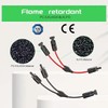 LiuBaiWuQuStars 6pcs mc4 y connectors, Solar Y Branch Connectors Extra