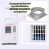Ptazucv Portable Air Conditioner Exhaust Hose Coupler, Square to Round