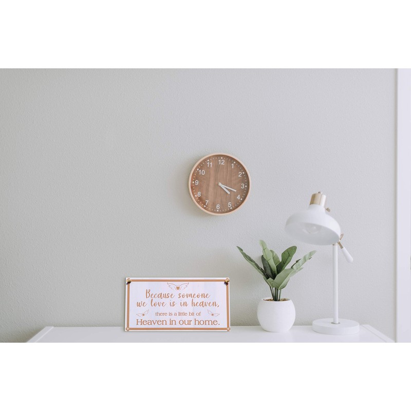 CARISPIBET Because someone we love is in heaven Home décor