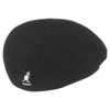 Kangol Men's Seamless Wool 507 Peaked Cap, dark beige