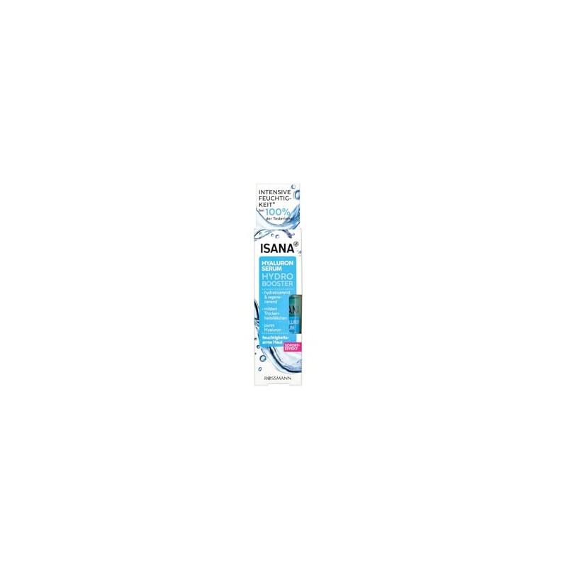 Isana Hydro Booster Hyaluronic Serum for Low-Moisture Skin 30 ml