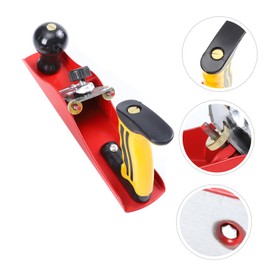 Gatuida Spokeshave Hand Tool for Woodworking Ergonomic Design Carpenter Plane with Wear Resistant Base for Trimming and Crafting Random Color Random Color