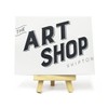Studio 22 Mini Wooden Display Easel for Signs, Art, Painting,