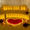 Aurelema 6093 Pcs Will You Be My Girlfriend Light up