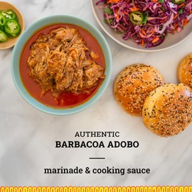Ya Oaxaca - Barbacoa Adobo Marinade - Rich & Complex Flavor - Made with Chile Guajillo & Avocado Leaf - Brush on Chicken, Beef, Pork, or Veggies - Vegan, Non-GMO, Gluten Free - 12oz (Pack of 3)
