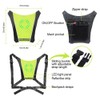 Reflective Cycling Vest with Rechargeable LED Direction Indicator Remote Control