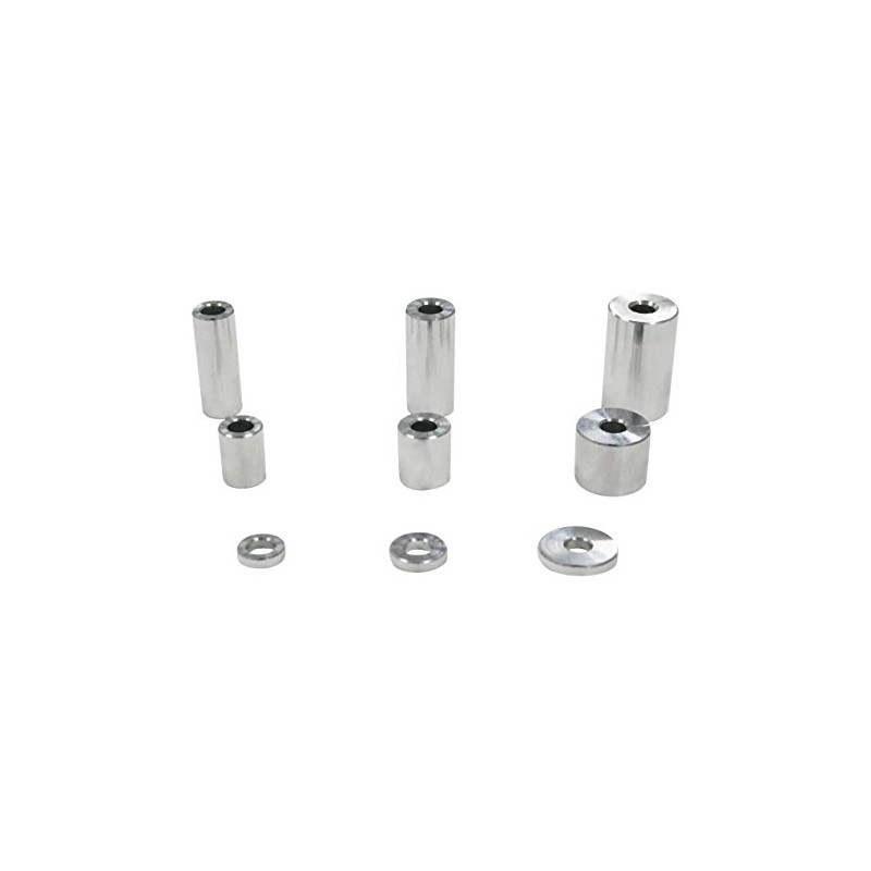 NTB AS62-18-20 General Purpose Aluminum Spacer, Inner Diameter: 0.2 x