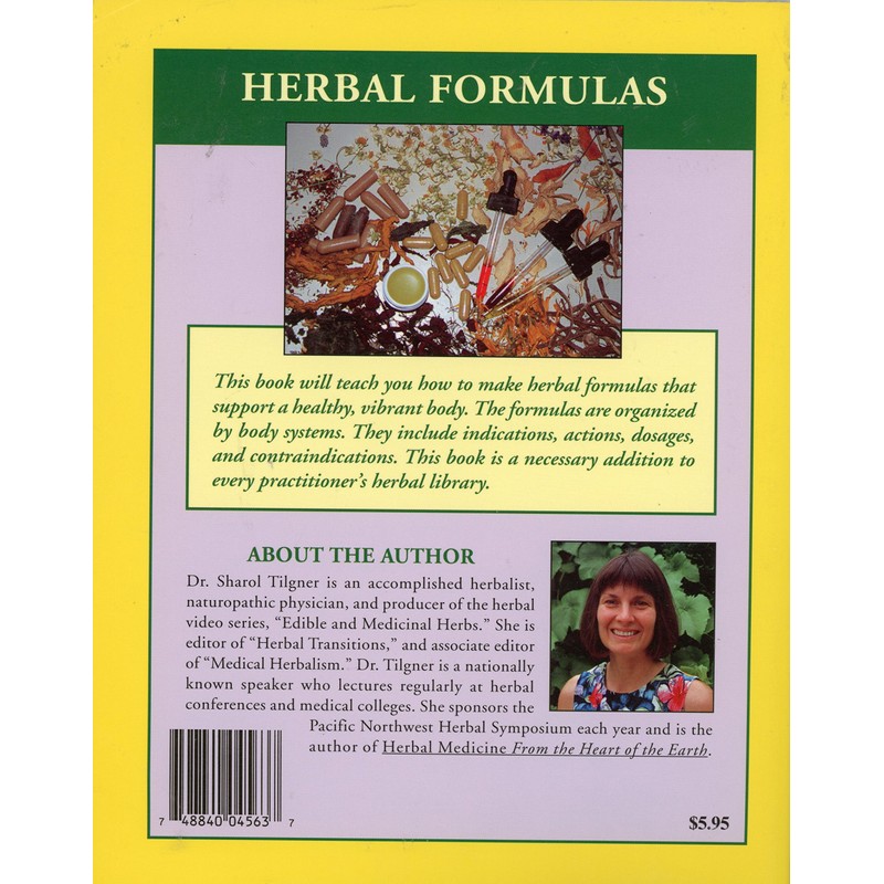 Herbal Formulas Condensed Excerpts From