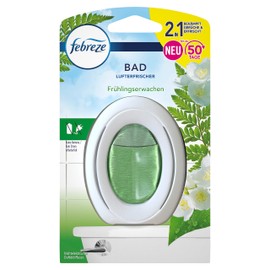 Febreze Bathroom Air Freshener (1 Piece) Lenor Spring Awakening, Fragrance Plug for Continuous Odour Removal and Prevention