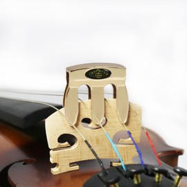 Violin mute viola practice gold mute violin silencer 3 claw violin practice mute durable violin parts and accessories ...