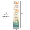 Spanish Christian 8X2in. Bookmark with Bible Verse (Psalm 23) |