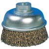 TRUSCO Cup Brush for Electric Tools Φ3.3 inches (85 mm),