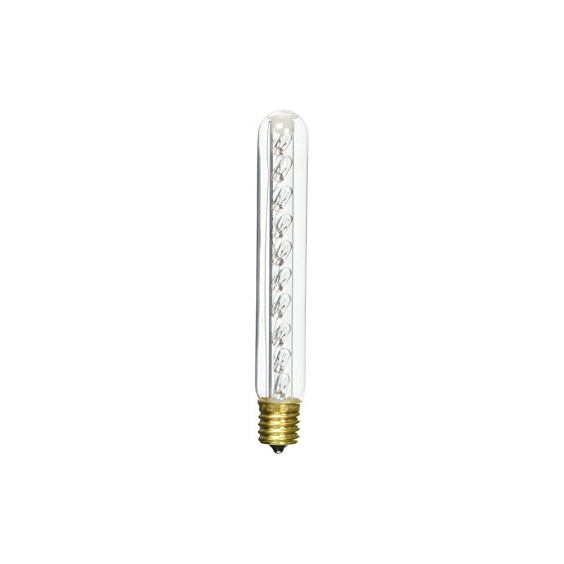 Bulbrite Incandescent T6.5 Intermediate Base (E17) Light Bulb, 9 Watt,