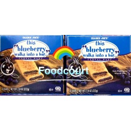 Trader Joe's 2 Packs Trader Joe's This Blueberry Walks Into A Bar Cereal Bars 7.8 oz Each