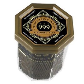 999 Bobby Pins Bronze 3" - 250G Tub