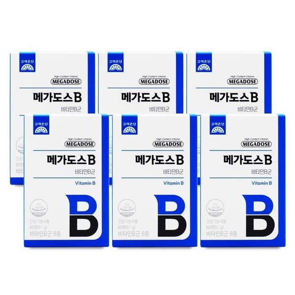 [Korea Eundan] Korea Eundan Megadose B Vitamin B Complex 850mg