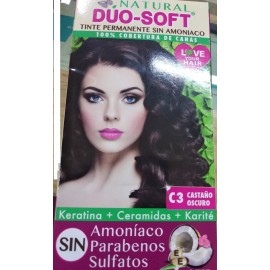 Duo Soft Pack 3 Tintes Naturales Sin Sal Castaño Obscuro Envío Gratis
