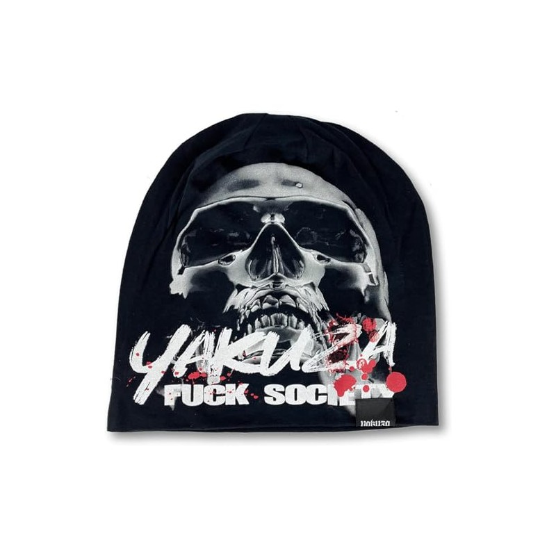 Yakuza Unisex Galvanic Beanie Hat, black