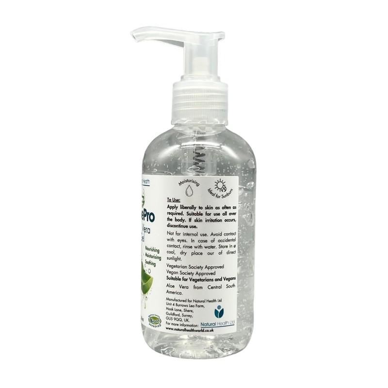 Aloe Pro Pure Vegan Aloe Vera Gel 200ml - Natural
