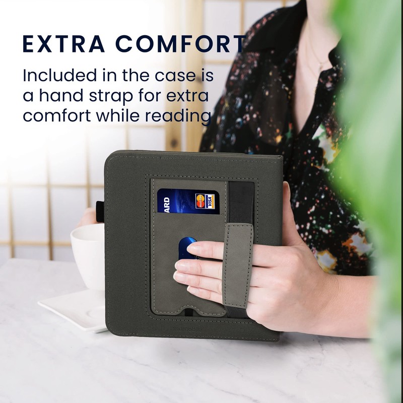 kwmobile Protective Case Compatible with Tolino Vision 6 Flip Case