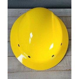 PIP Dynamic Wolfjaw Full Brim Fiberglass Hard Hat with 8 Pt Ratchet.
