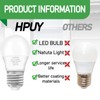 HPUY W11125625 Refrigerator LED Light Bulb 5W 60HZ E26/E27 Universal