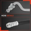 A-Premium Automatic Transmission Oil Cooler Line Hose Assembly Compatible with
