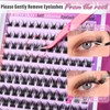 Self Adhesive Lash Clusters Natural Self Adhesive Lashes Clusters Press