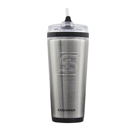 Ice Shaker 26 Oz Tumbler, Insulated Water Bottle with Straw, Stainless Steel Water, As Seen on Shark Tank, Water Bottle with Straw, Stainless