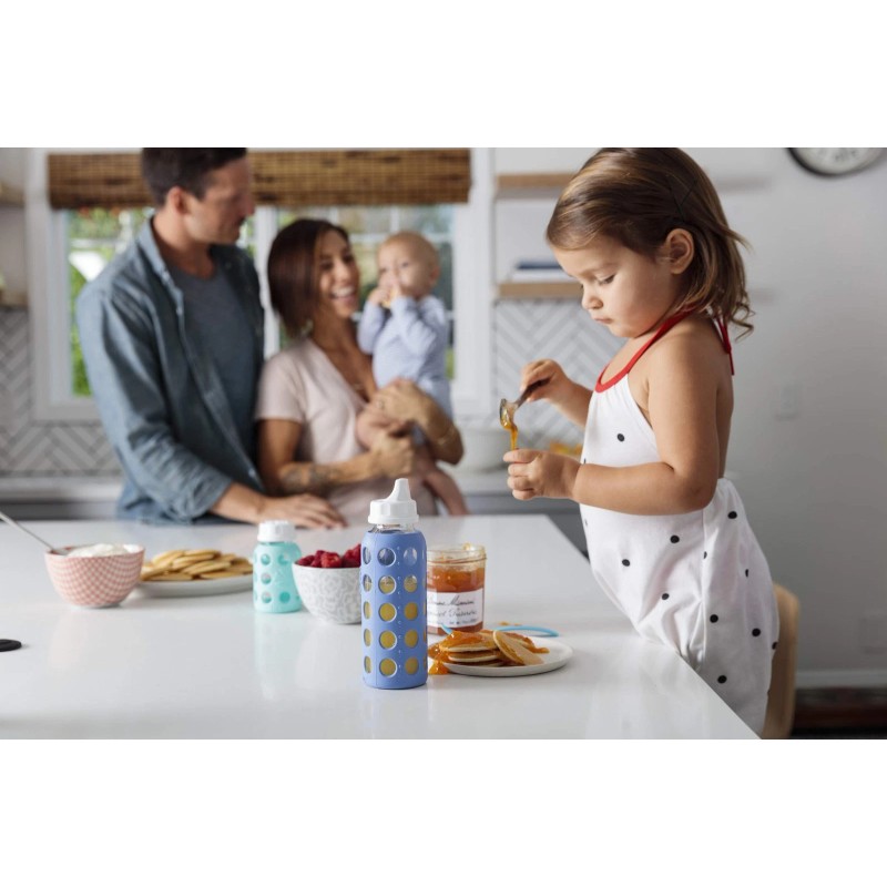 Lifefactory Baby Bottle Sippy Caps 2 Pack Bpa Free For