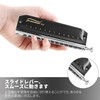 East top No Bulb Chromatic Harmonica G Key 12 Holes