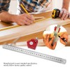 CX300-2 Woodworking Scribing Ruler High Precision Angle Measure Carpenter Marking