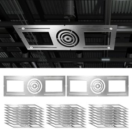 YXJSTO 24Pack Steel New Construction Mounting Plate, Recessed Light Housing
