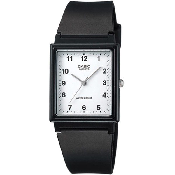 Casio Analog Wristwatch, Urethane Strap, Rectangular Face, Men's Overseas Model,