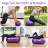 Ckhoid 2PCS Peanut Balls 35.43×17.71 inch Exercise Yoga Pregnancy Ball