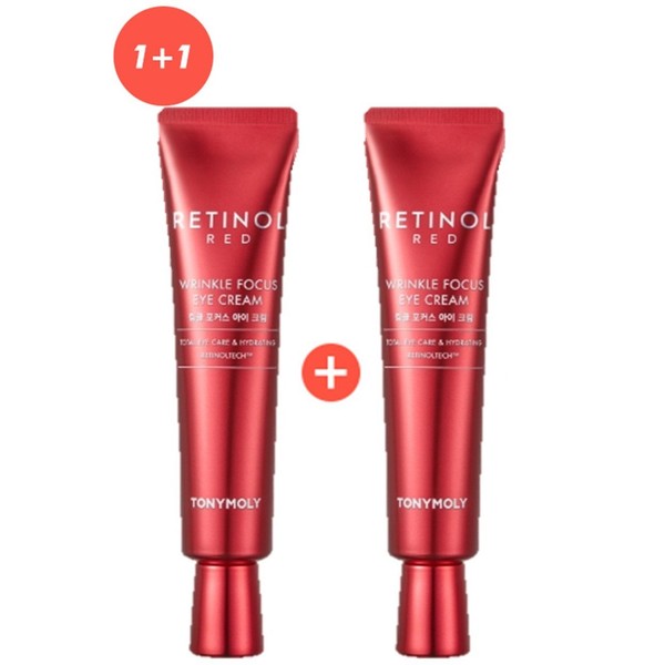 Tony Moly Red Retinol Wrinkle Focus Eye Cream (1+1) /