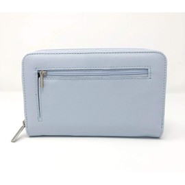 Savvycents Cash Budgeting Wallet (Blue), Zip Around, Accordion File System, Wristlet Strap, Women's Wallet