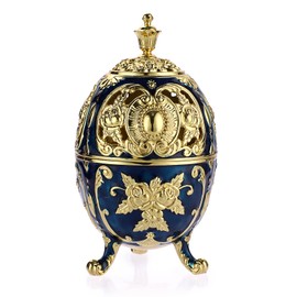 JUXYES Vintage Incense Burner Holder with Removable Ash Catchers, Metal Censer Antique Cone Coil Incense Burner Holder Zinc Alloy Spiritual Aromatherapy Yoga Meditation Gifts Retro Home Decoration