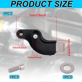 lasuroa Motorcycle Neutral Shift Assist Kit, Aluminum Alloy Easy Neutral Shift Assistant Gear Effortless Accessories