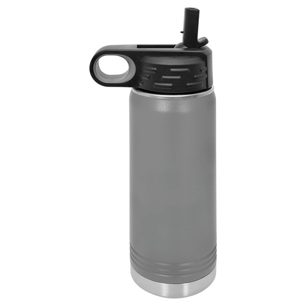 Polar Camel 40 oz Stainless Steel Water Bottle with Flip