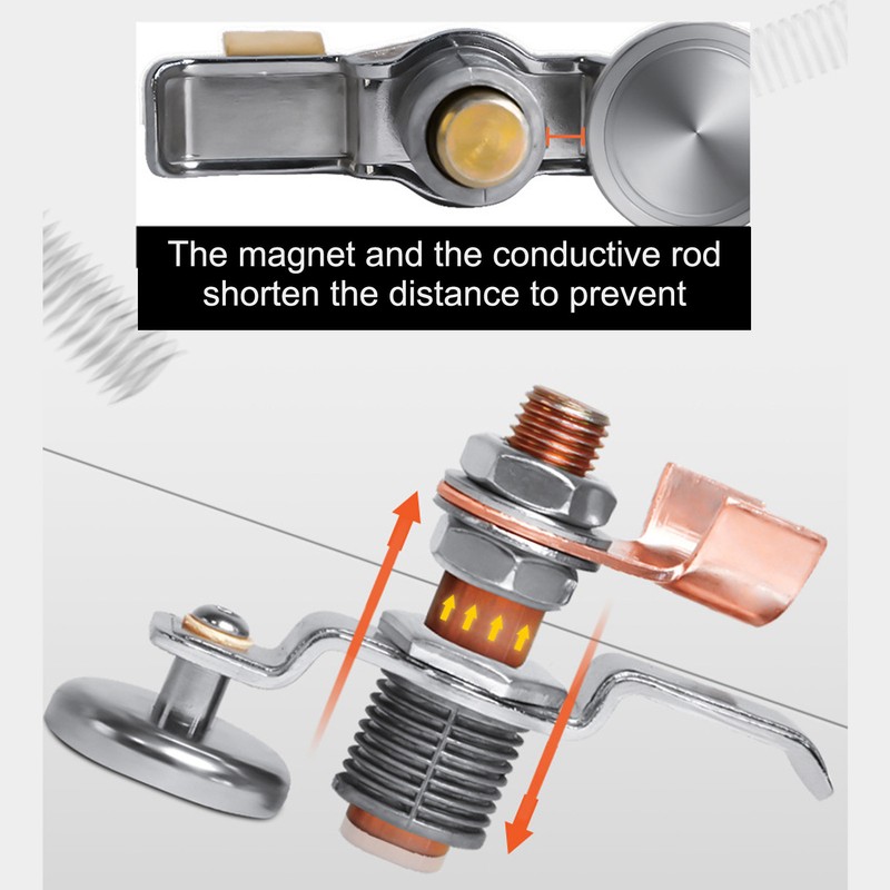 Magnetic Welding Ground Clamp Secure Strong Magnetic Welding Ground Clamp