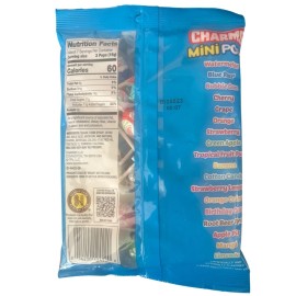 Charms 22 pc Charms Mini Pops Assorted Flavors 3.96 Oz Classic+Tropical+Dessert Flavors