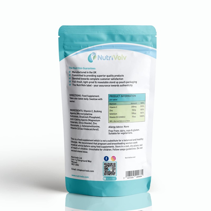 Immune Boost - Full of Vitamin C, D3, Zinc, and
