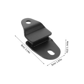 GLEAVI Motorcycle Exhaust Tube Holder Bracket for Secure Fitment Quick Installation Enhanced Performance Easy Setup for Bike Exhaust System