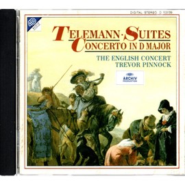 Telemann: Suites; Concerto in D major /English Concert · Pinnock
