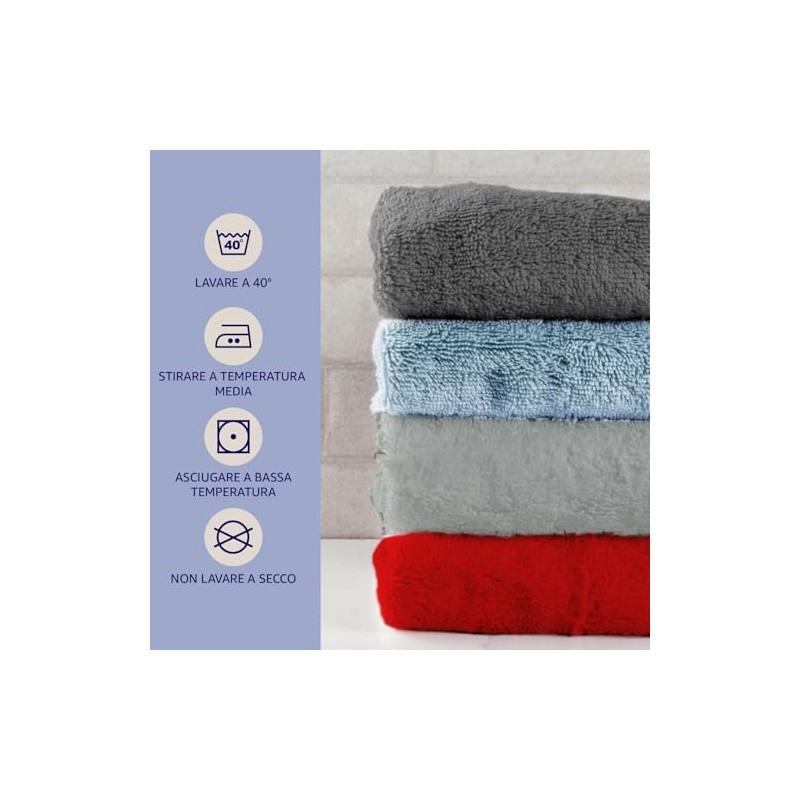 Giovanni Dolcinotti | Set of 2 Bath Towels - Ash