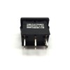 GAMA Electronics Mini 10 Amp 3 Position Momentary Rocker Switch