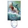 Gotham Decor Thrashing Hammerhead Shark Night Light