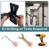 Swess Undermount Sink Brackets, Stainless Steel Adjustable kitchen sinks undermount