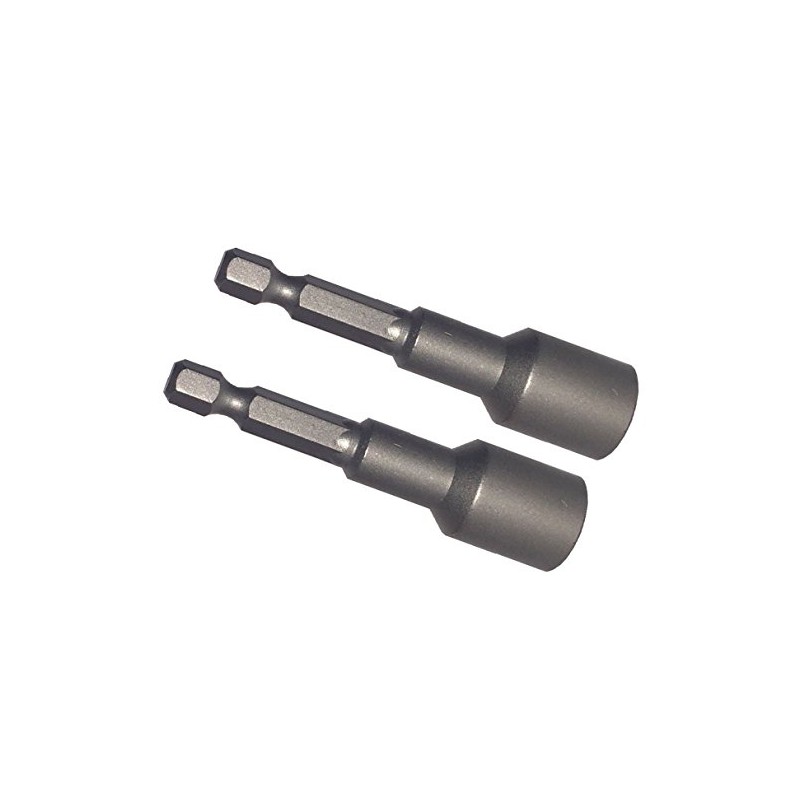 11mm Bi-Hex Nut Driver (Pack of 2) 65mm Long with